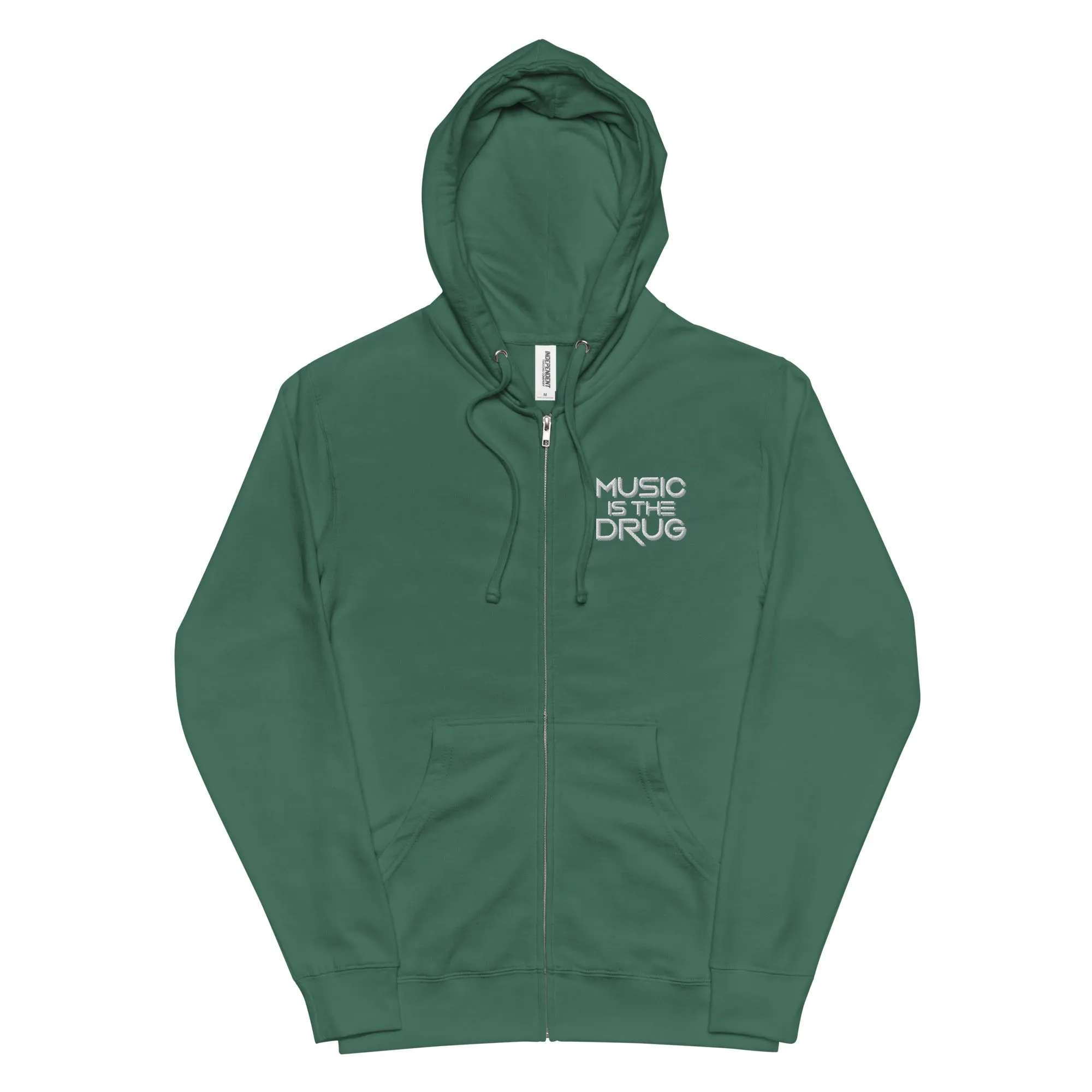 MITD Unisex Fleece Zip-up Hoodie