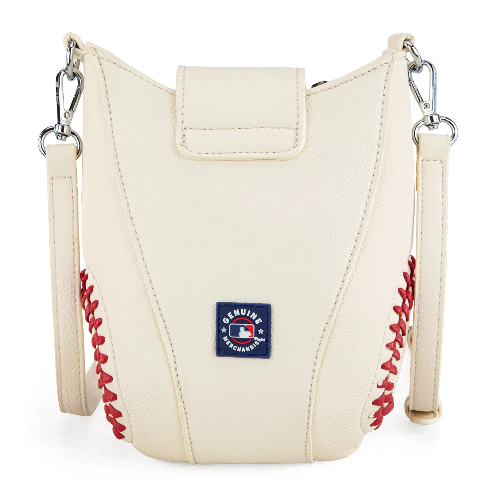 MLB-MT105    MLB New York Mets Team Baseball Stitch Crossbody