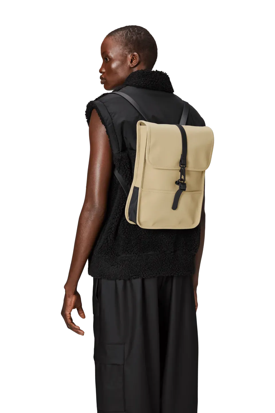Mochila Rains Impermeable Backpack Micro Sand