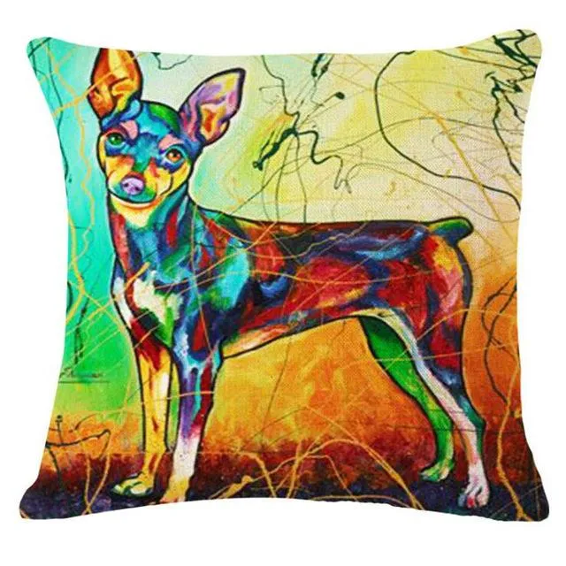 Modern Art Pillow Covers