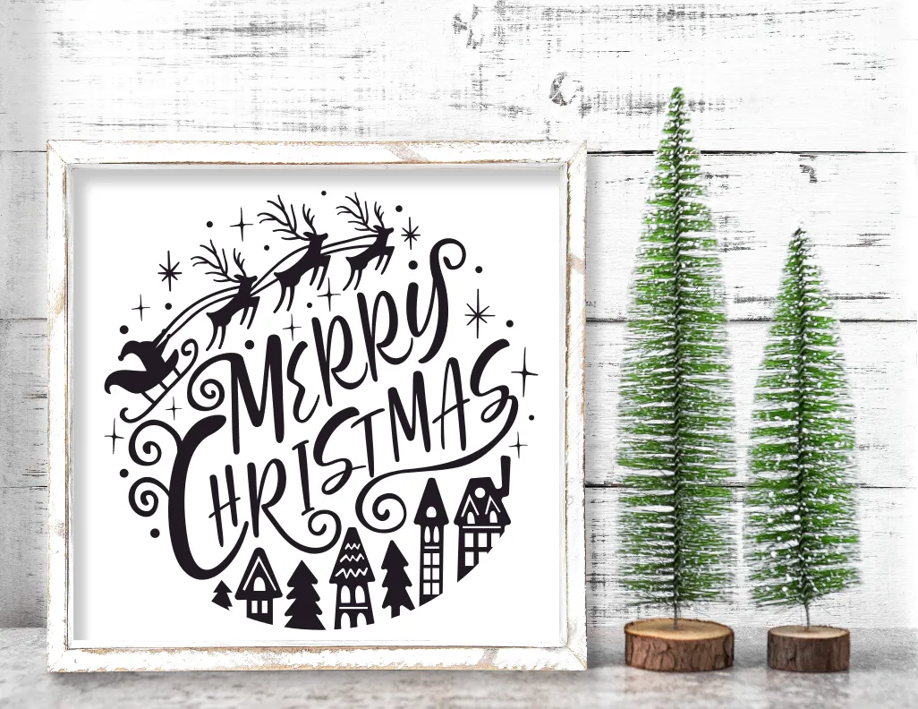 MODERN Christmas Squares