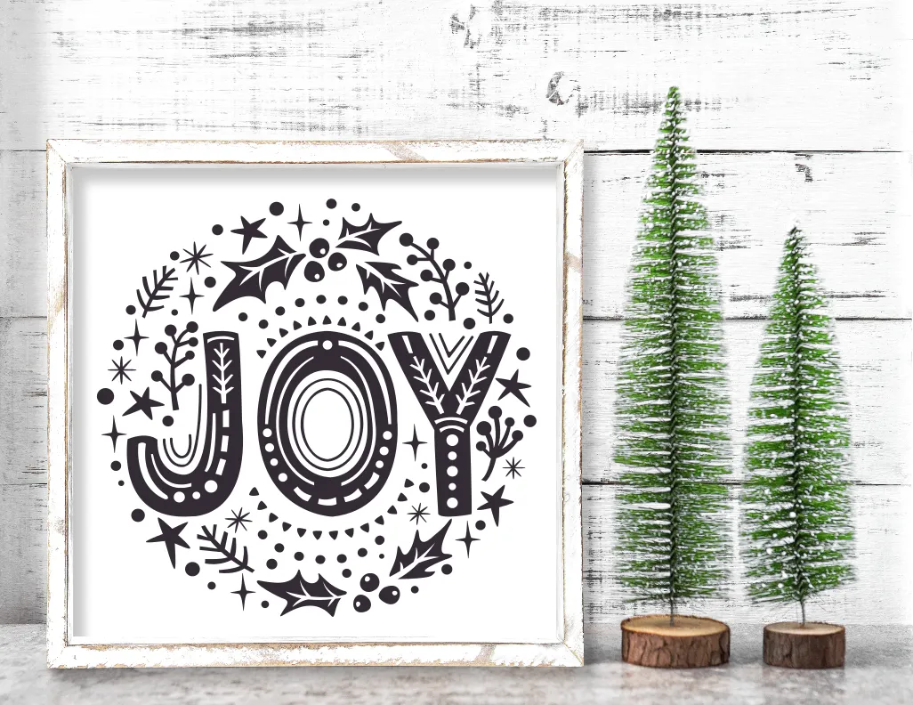 MODERN Christmas Squares