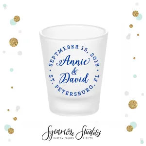 Modern - Frosted Shot Glass #16F