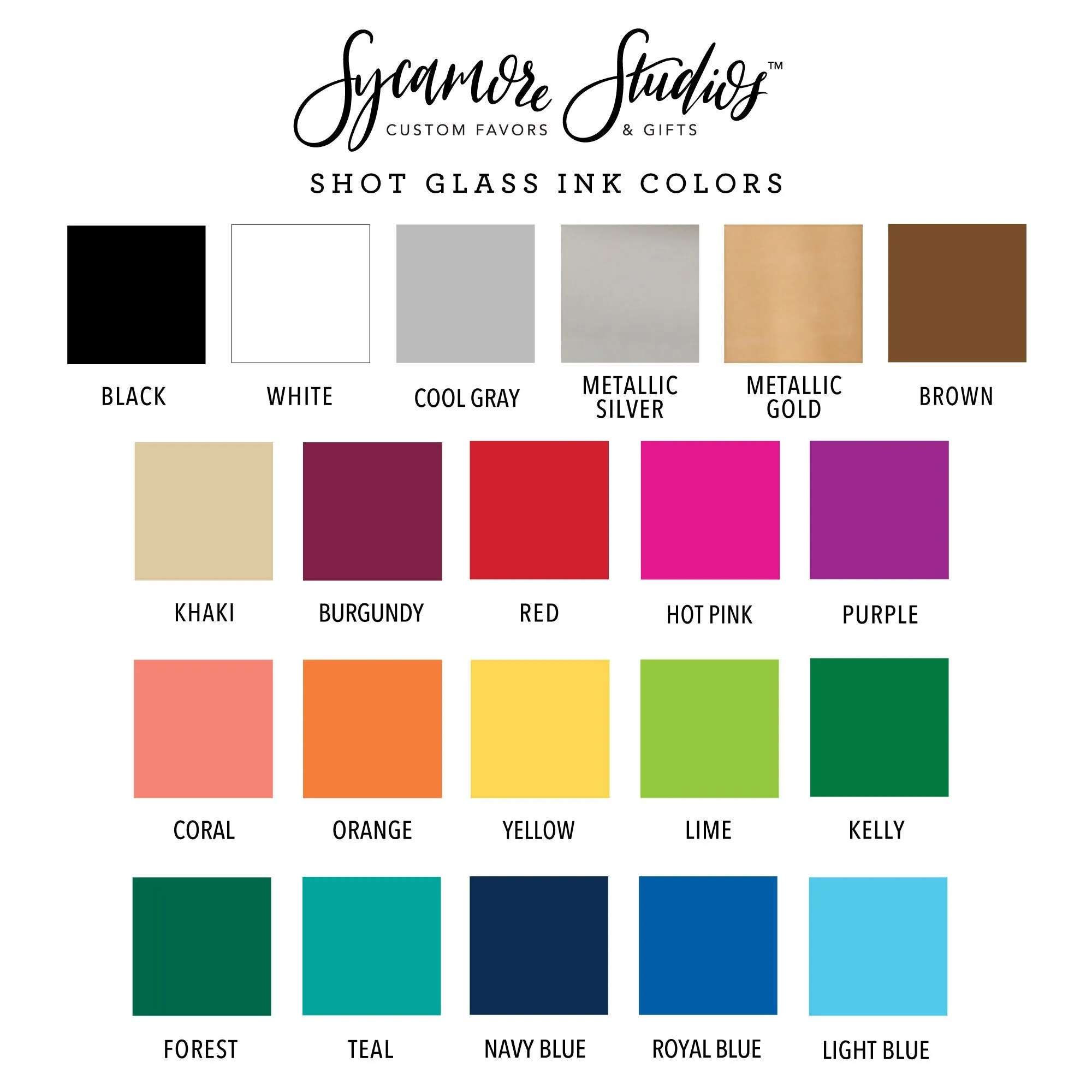 Modern - Frosted Shot Glass #16F