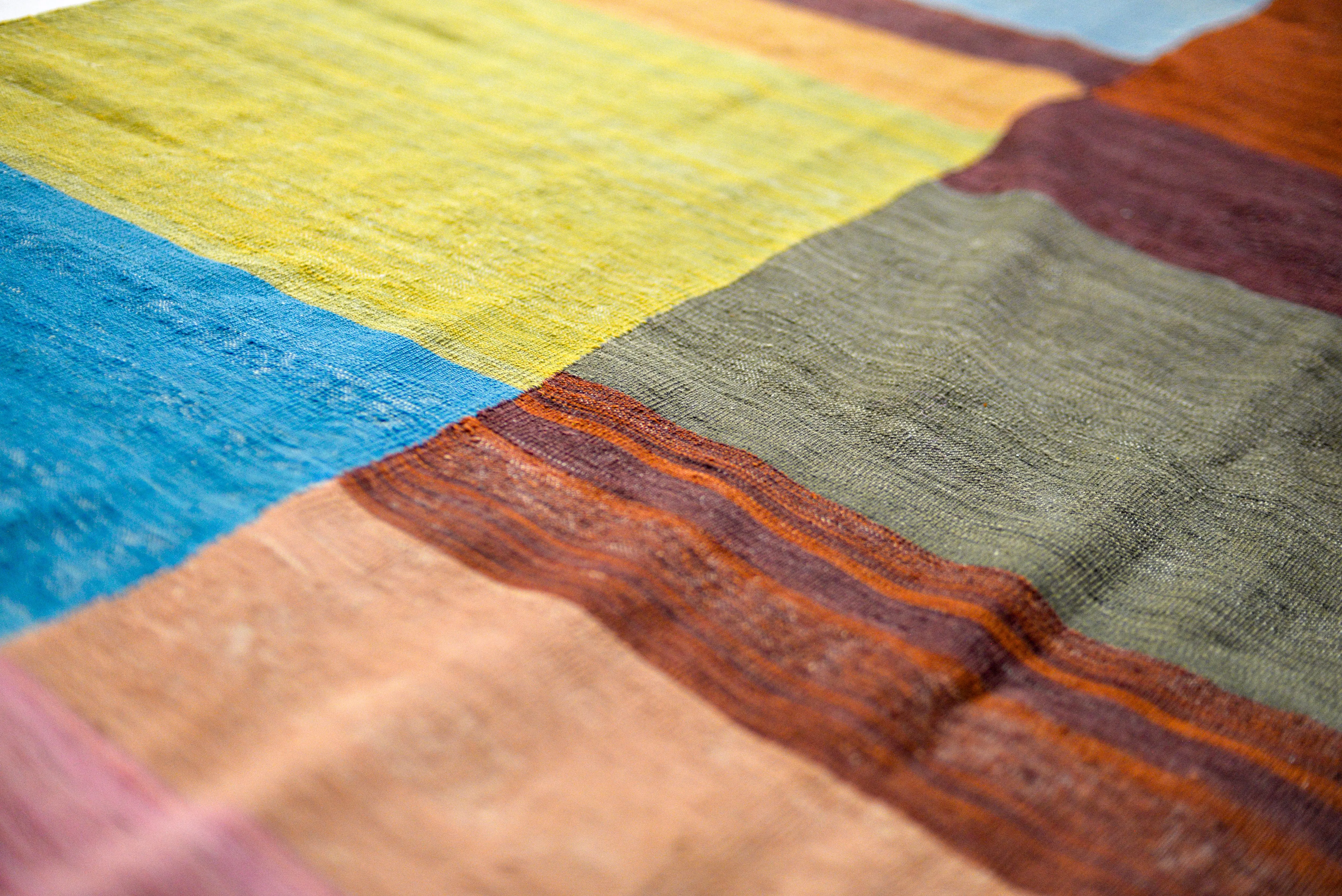 Modern Kilim 6'9" x 9'5"