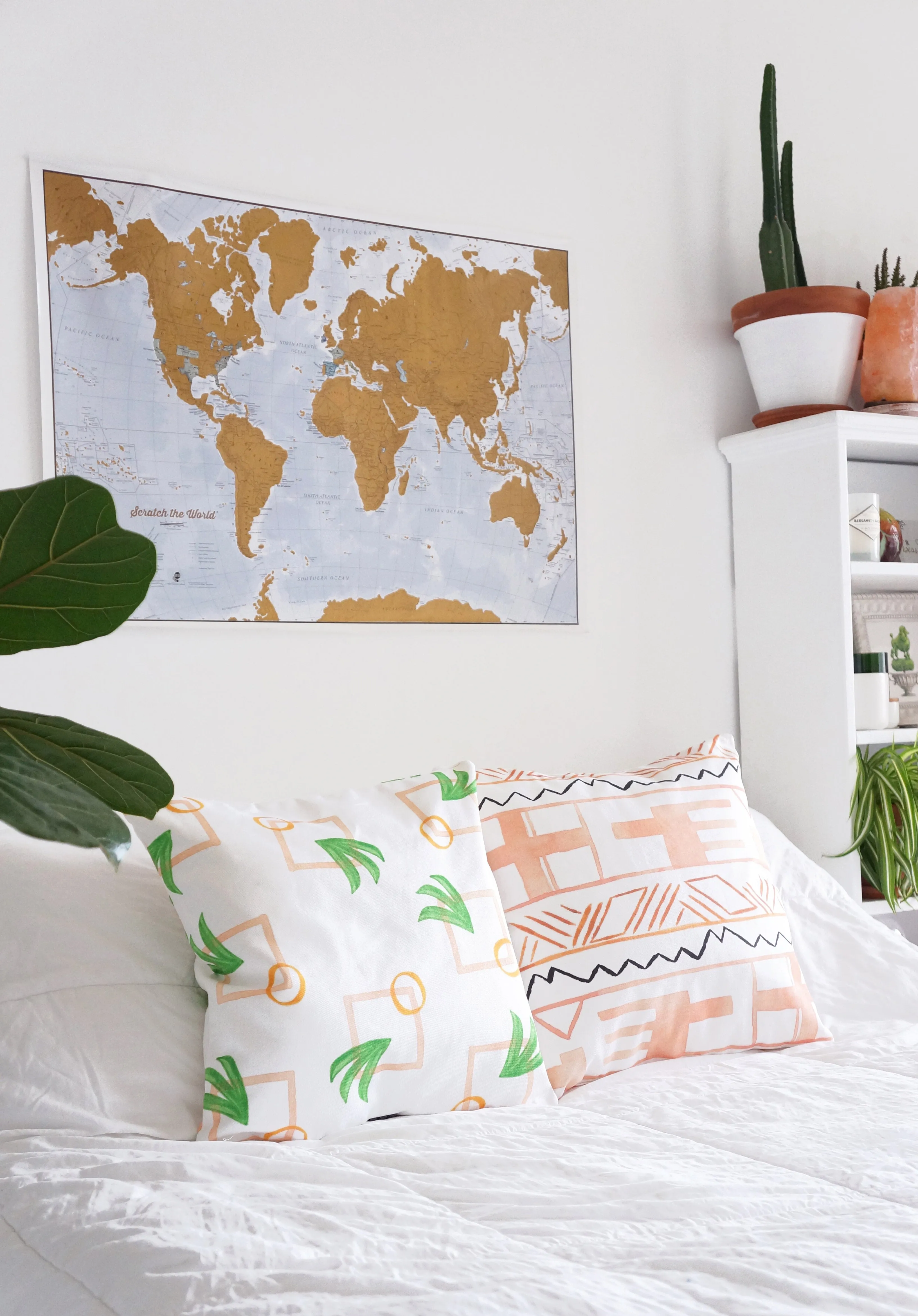 Modern Palm Pillow