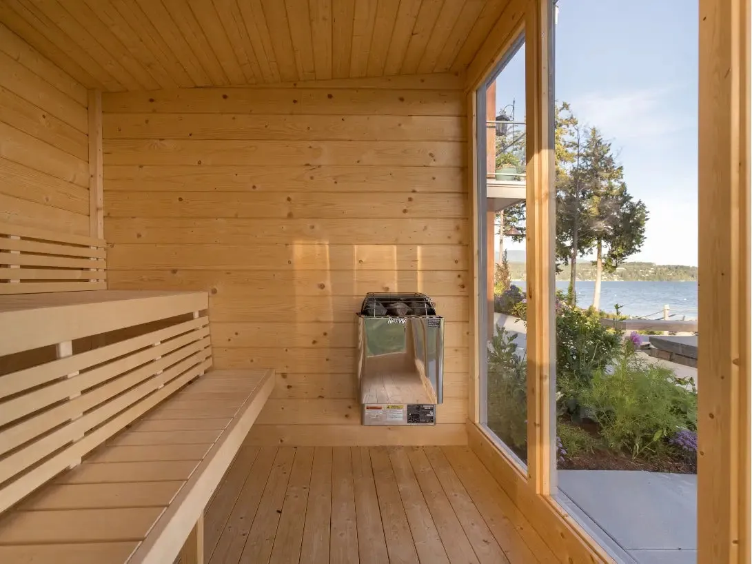 Modern Sauna - Terassi