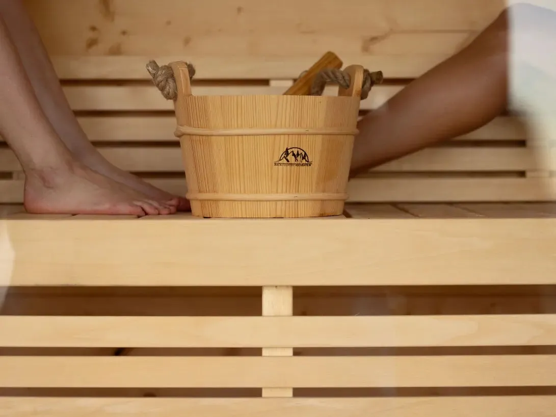 Modern Sauna - Terassi