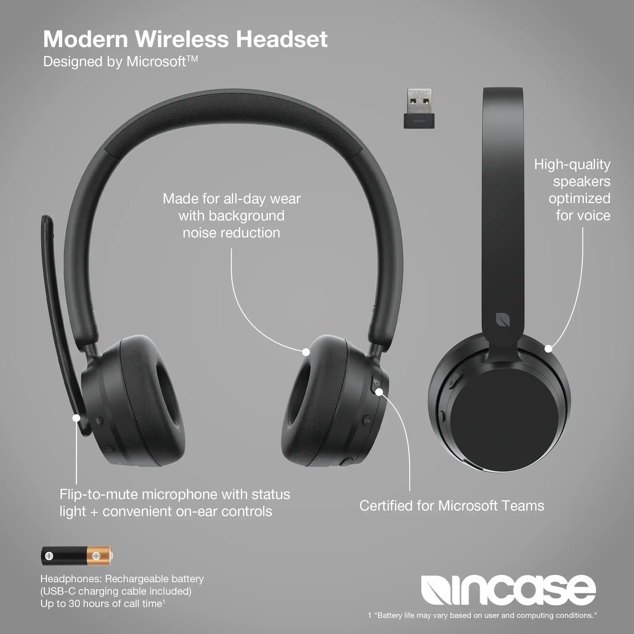 Modern Wireless Headset