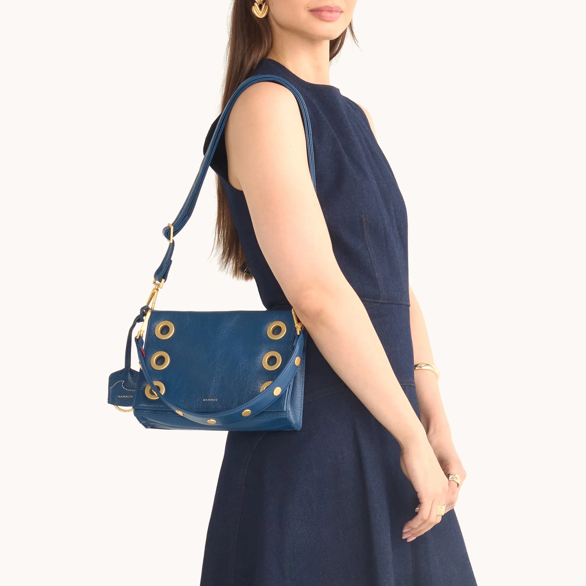 Montana Clutch | Pacific Collection Re-Edition/Brushed Gold | Sml