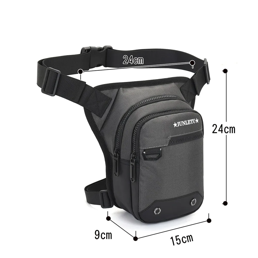 Motorcycle Drop Waist Leg Bag Portable Waterproof EVA Leg Side Bag