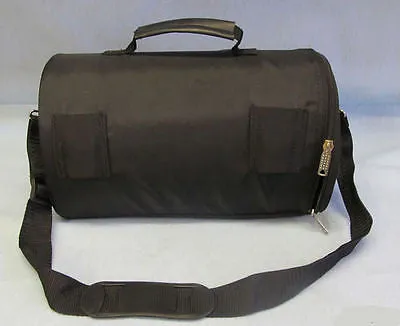 MOTORCYCLE LARGE SISSY TRAVEL BAR BAGS PLAIN TRAVEL LUGGAGE TWIST LOCK CLOSURE