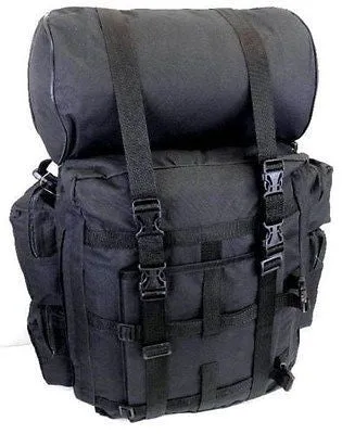 Motorcycle riding Large sissy Bar bag luggage travel with roll bag