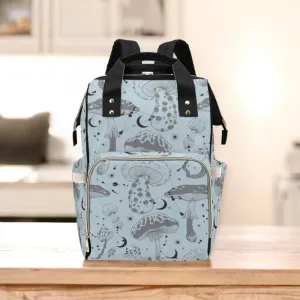 Mushroom Backpack Diaper Nappy Bag Mushroom Baby Forestcore Nursery Cottagecore Baby Goblincore Baby Mushroom Bag Scandi Baby Toadstool Baby