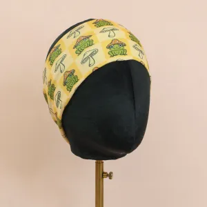 Mushroom Frogs Stretch Headband