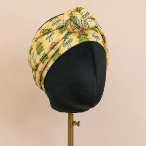 Mushroom Frogs Wrap Headband