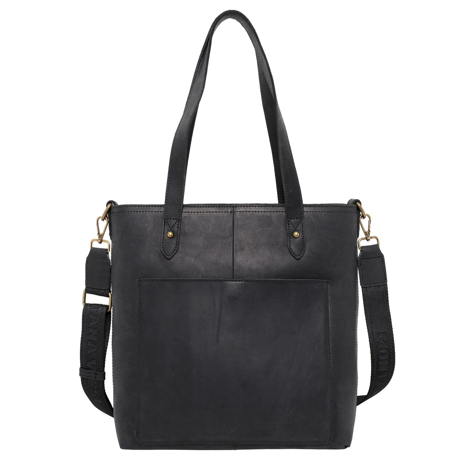 MWL-G015 Montana West Real Leather Safety Travel Tote/Crossbody