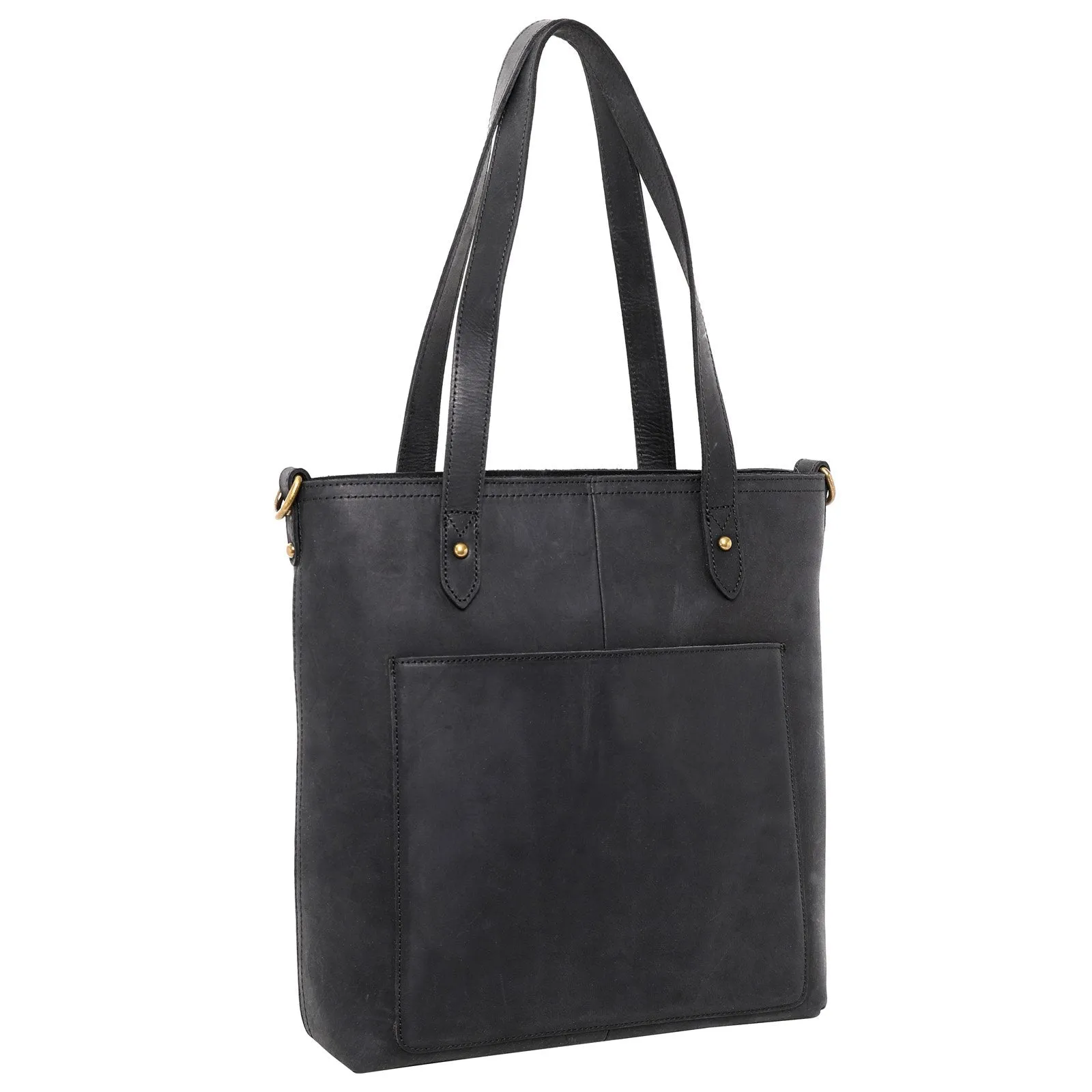 MWL-G015 Montana West Real Leather Safety Travel Tote/Crossbody