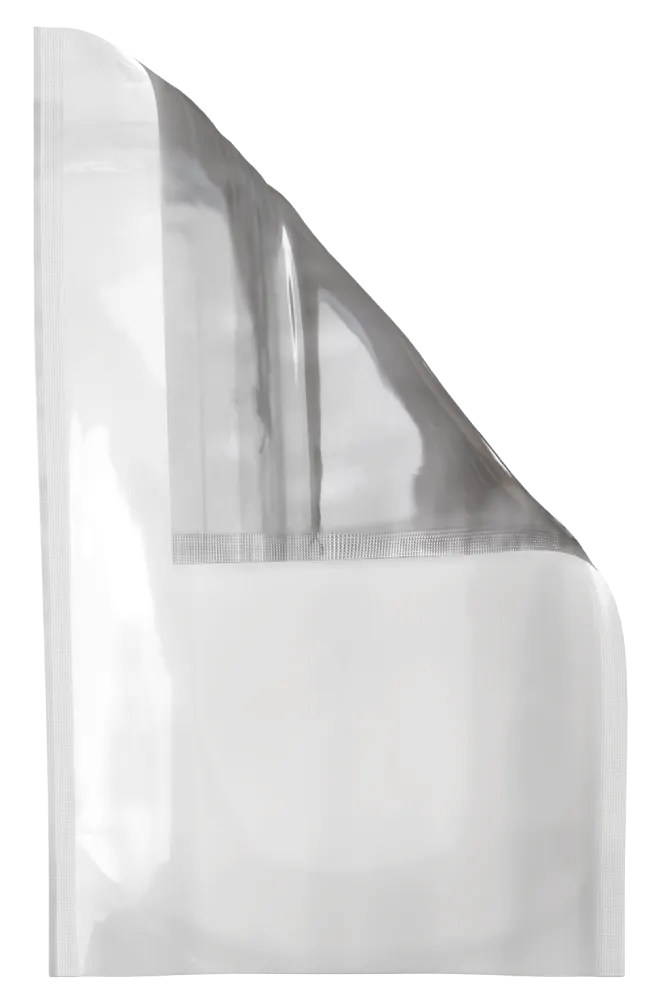 Mylar Bag White/Clear 1/2 Oz - 14 Grams - 5 x 8.14" - (100 to 50,000 Counts)