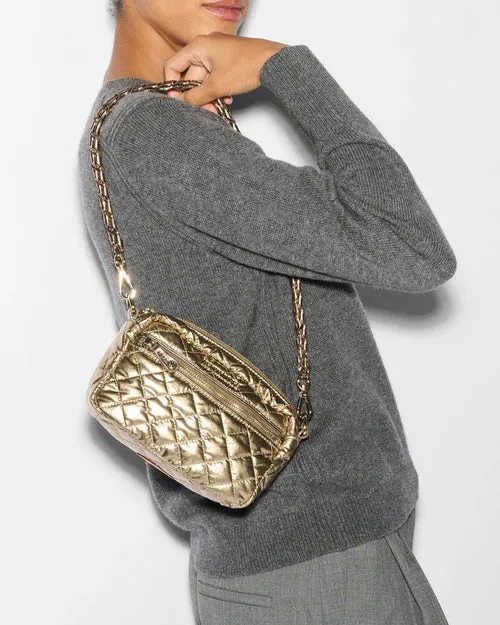 MZ Wallace - Mini Crosby (Antique Gold Metallic)