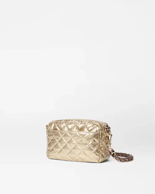 MZ Wallace - Mini Crosby (Antique Gold Metallic)