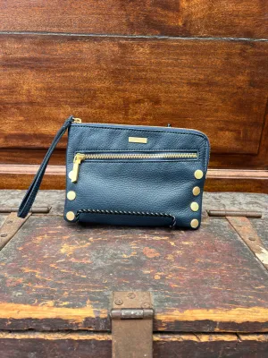 Nash Small-Navy Tide/ Brushed Gold