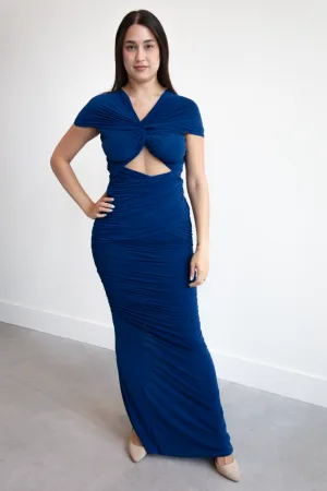 Nasha Gown in Blue by Ronny Kobo - RENTAL