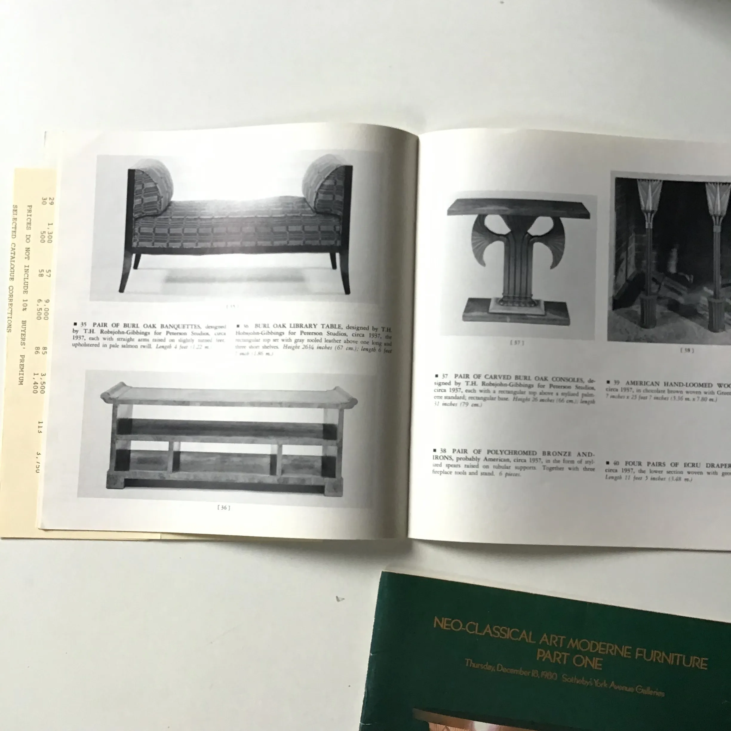 Neo-Classical Art Moderne Furniture by T.H. Robsjohn-Gibbings  Part One and Two
