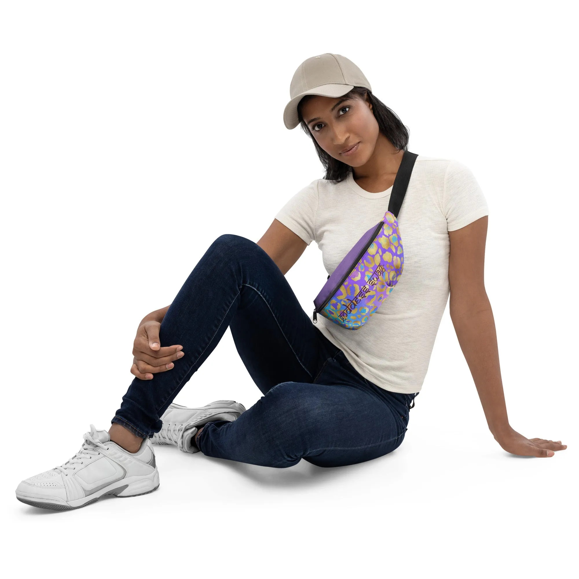 NEW! "Kama" Fanny Pack by Goddess Swag ~ great waist bag for Running, Hiking, Concerts, Festival, Gym and More!