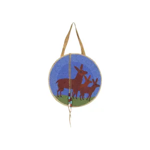 Nez Perce Contour Beaded Flat Bag