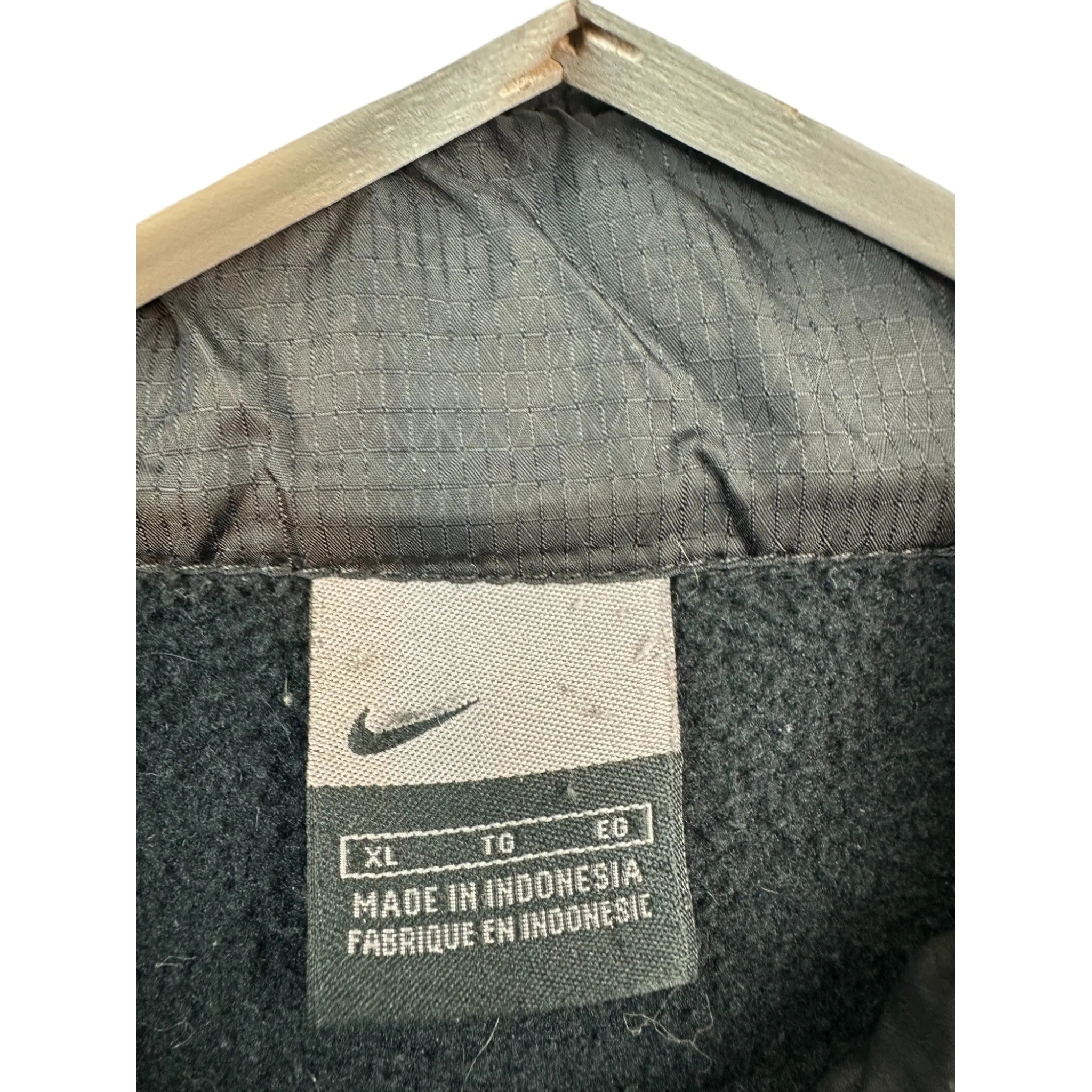 NIKE “BLACKOUT” ZIP UP - (XL)