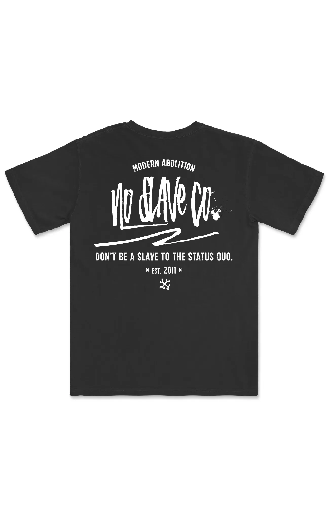 No Slave Co. Black Tee