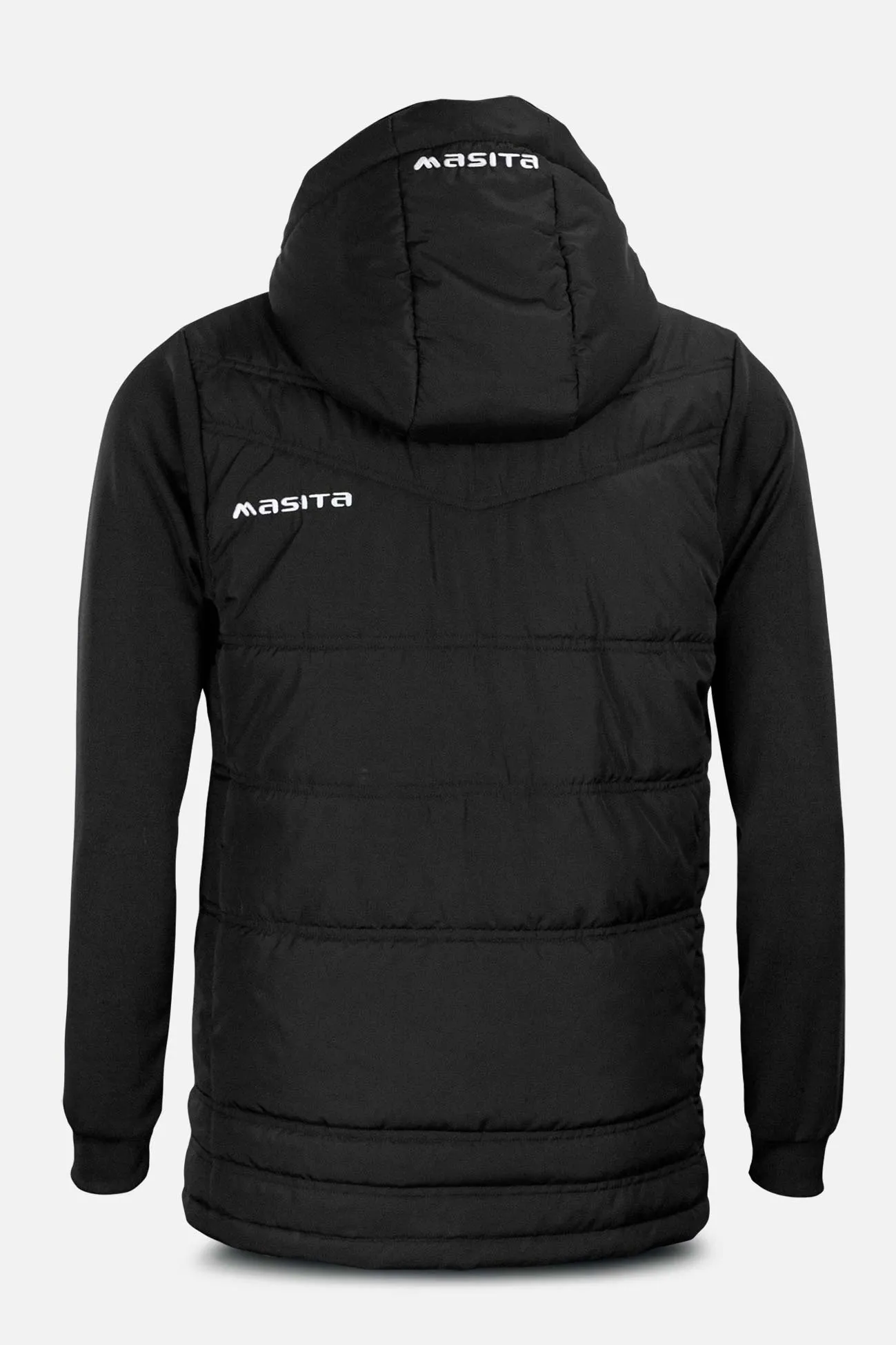 Nova Padded Jacket Black/Red/Amber