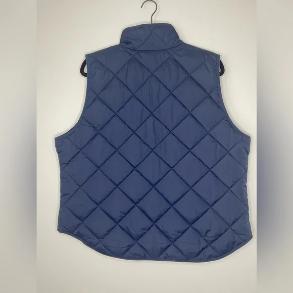 NWT J. Crew Excursion Quilted Down Vest Size XXL