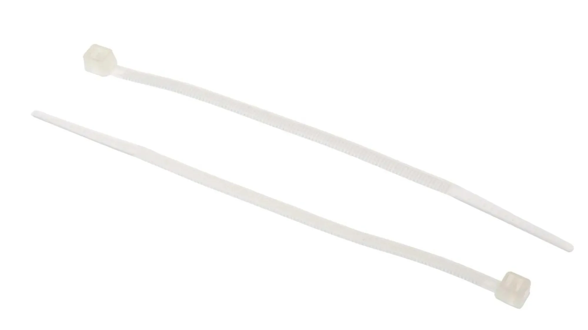 Nylon cable/zip tie wraps (Black/White)
