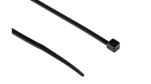 Nylon cable/zip tie wraps (Black/White)