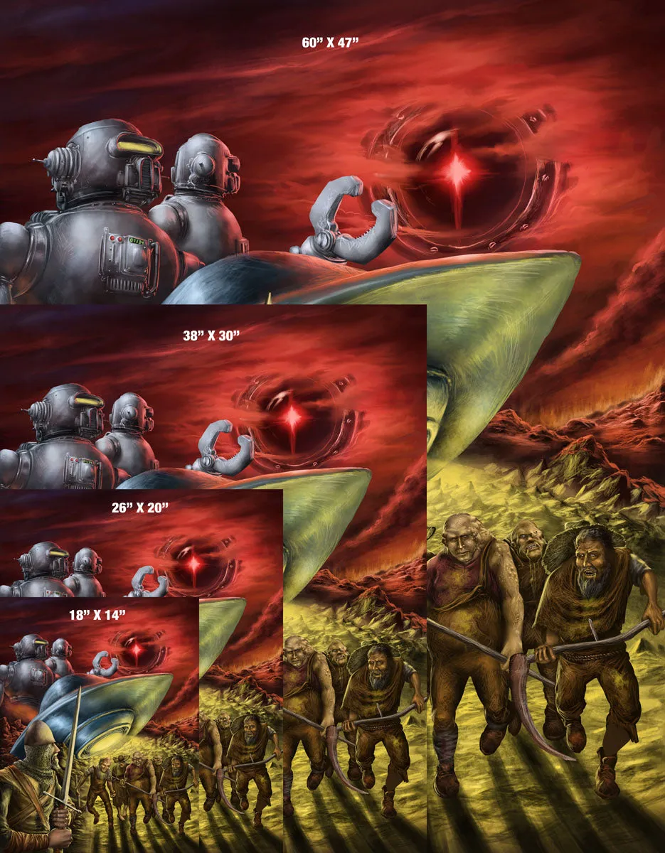 Occurrence at Howling Crater Cover Art Gallery Canvas Art Print
