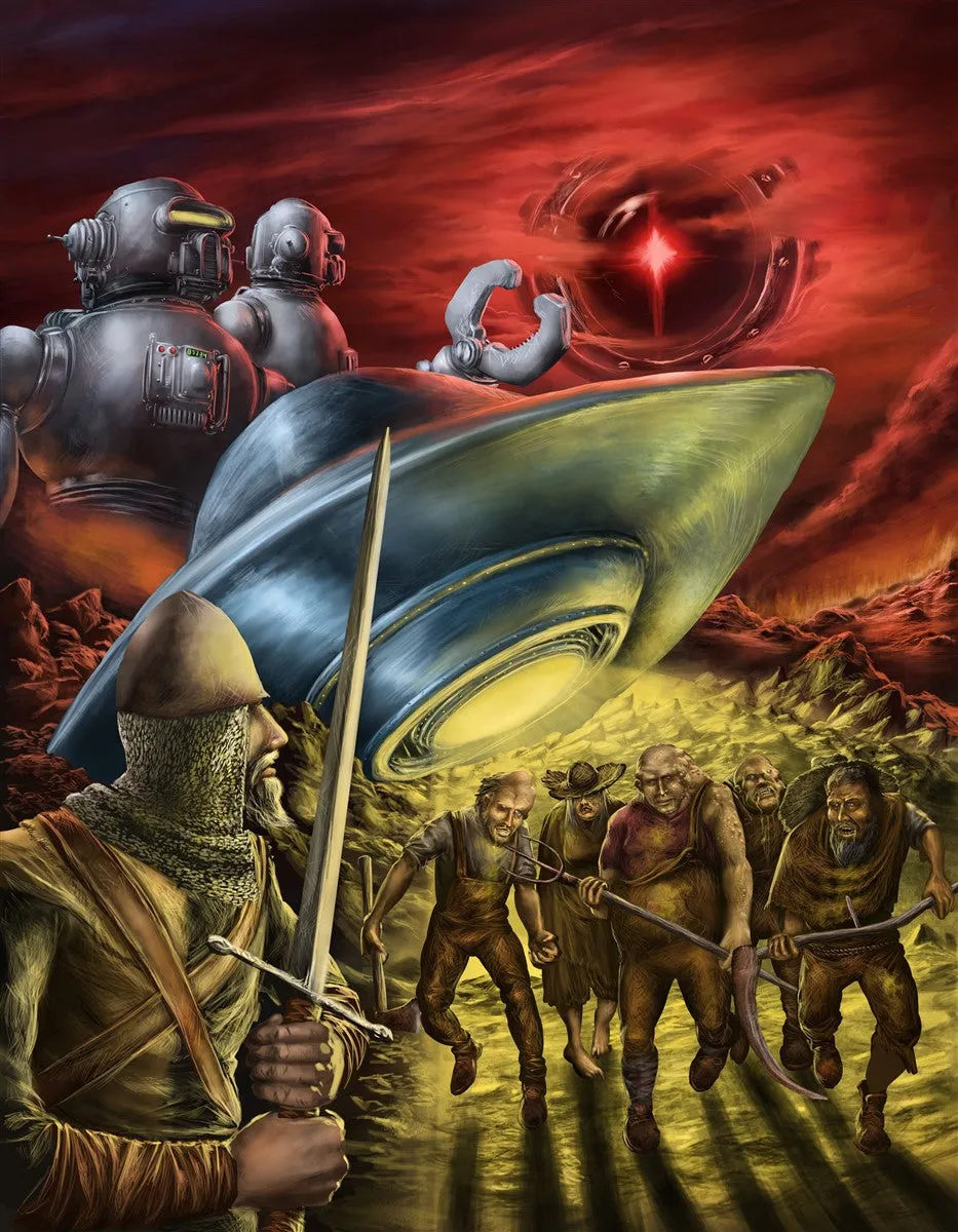 Occurrence at Howling Crater Cover Art Gallery Canvas Art Print
