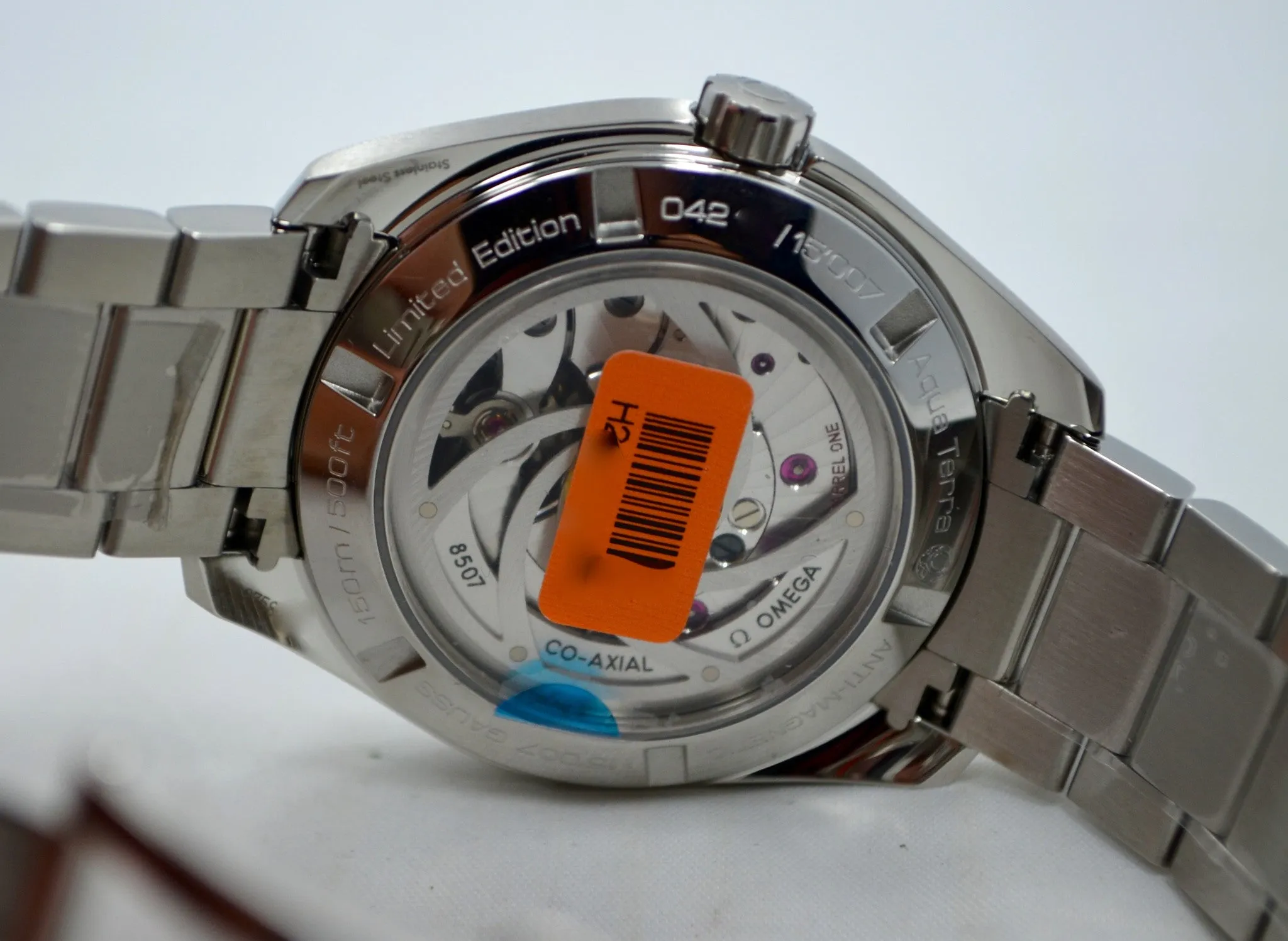 Omega Seamaster Aqua Terra James Bond SPECTRE 231.10.42.21.03.004 Steel Watch