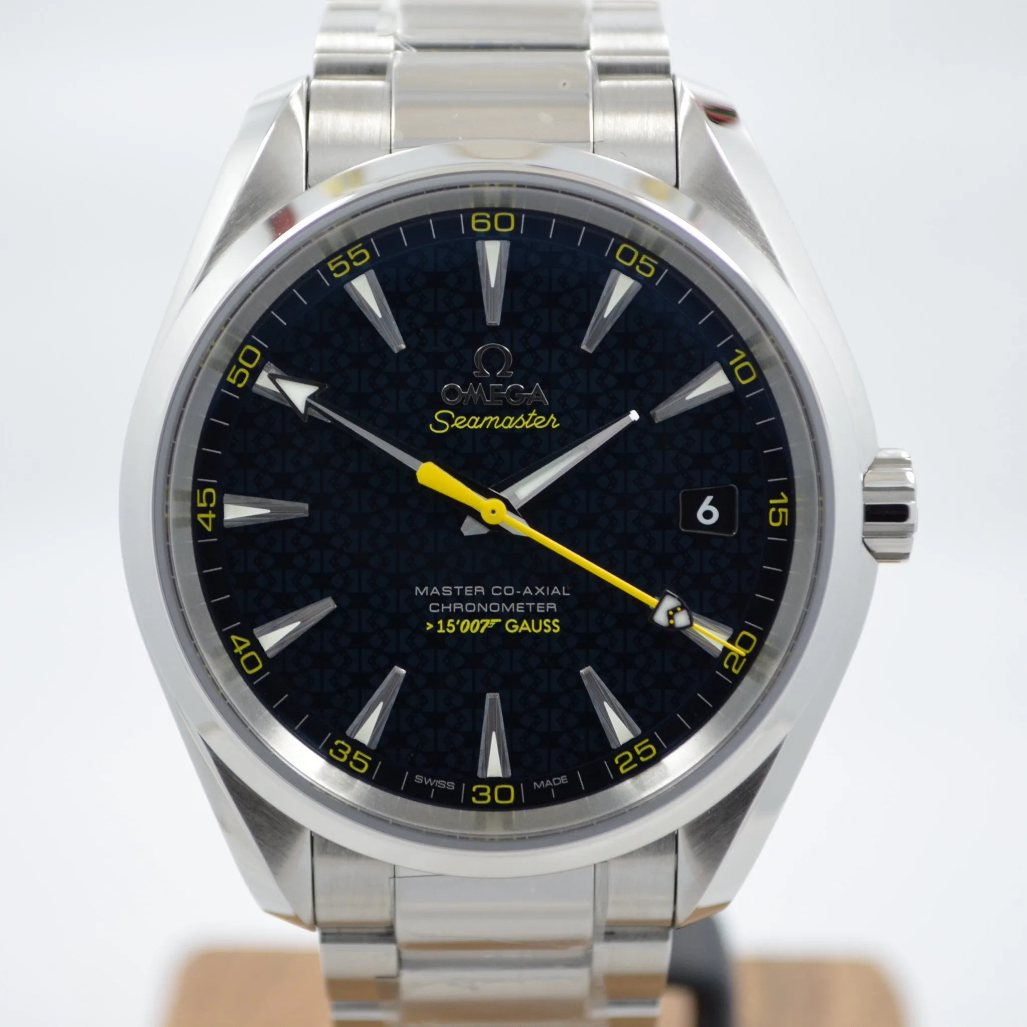 Omega Seamaster Aqua Terra James Bond SPECTRE 231.10.42.21.03.004 Steel Watch