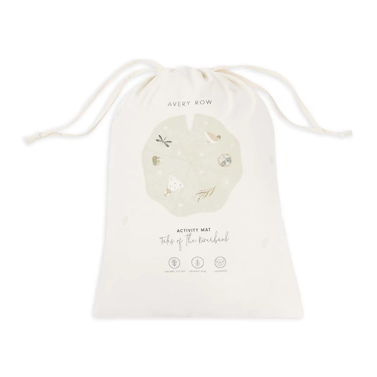 Organic Cotton Sensory Activity Playmat (Riverbank)
