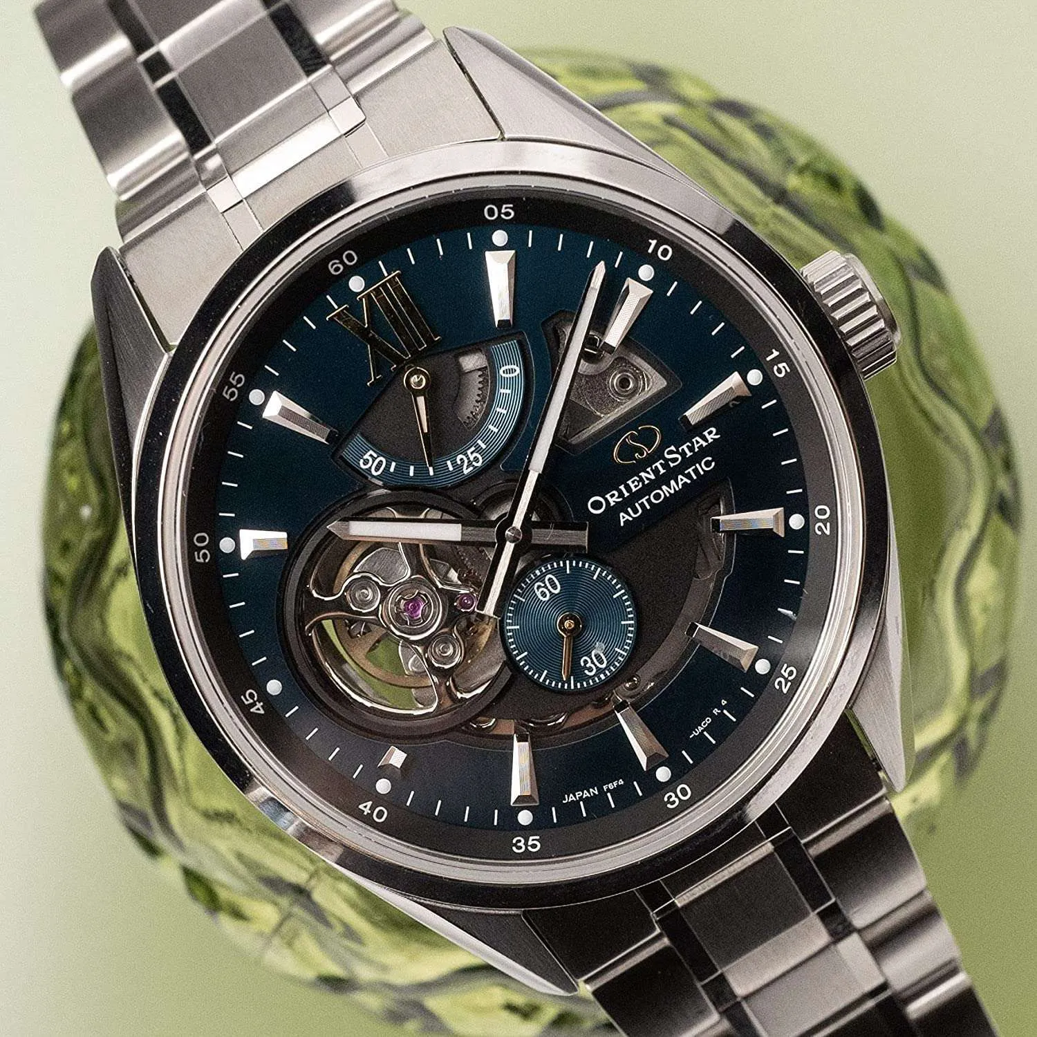 ORIENT STAR CONTEMPORARY COLLECTION MODERN SKELETON MEN WATCH RK-AV0114E