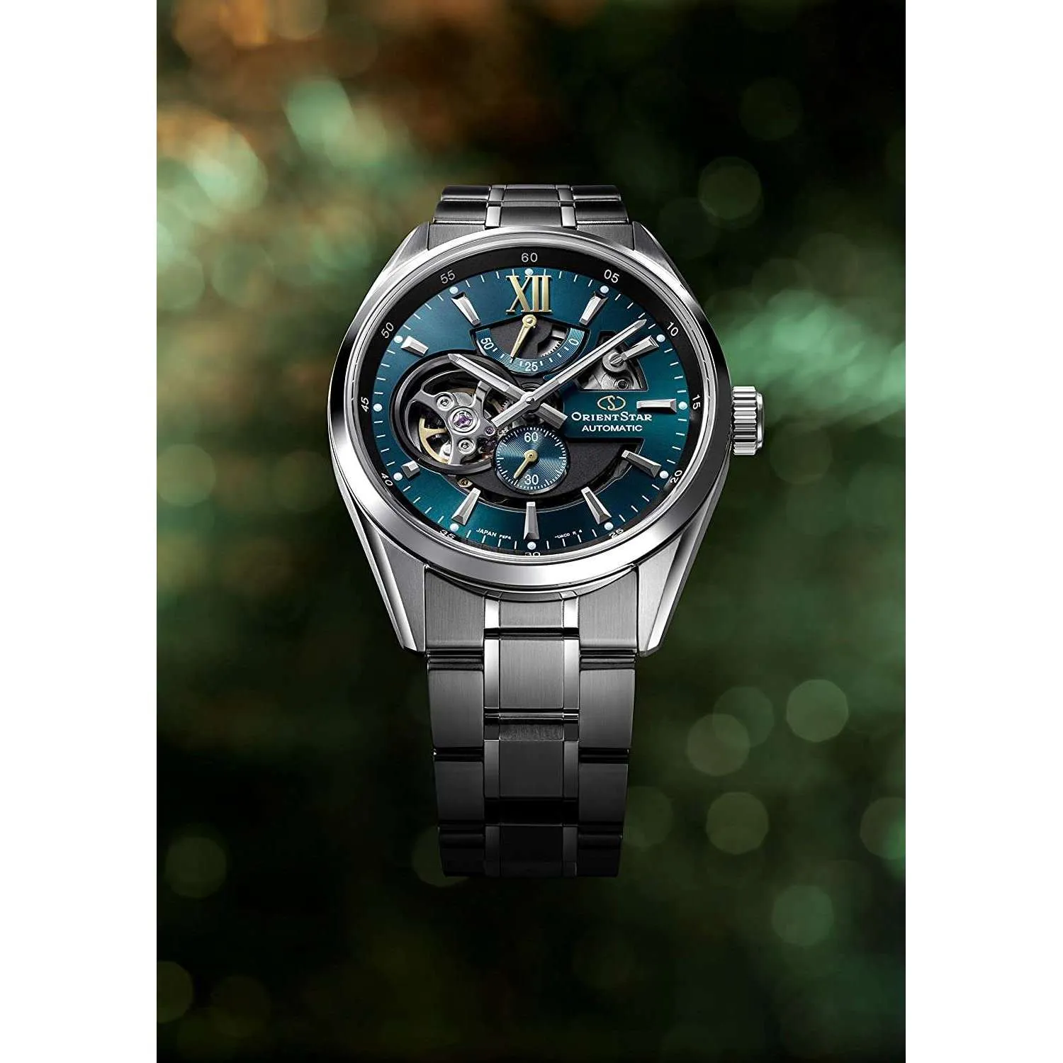 ORIENT STAR CONTEMPORARY COLLECTION MODERN SKELETON MEN WATCH RK-AV0114E