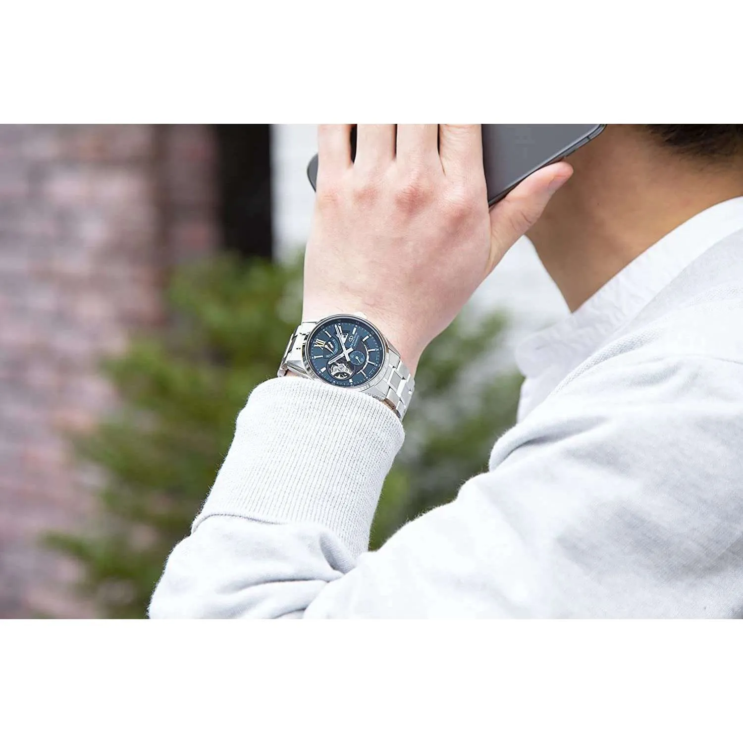 ORIENT STAR CONTEMPORARY COLLECTION MODERN SKELETON MEN WATCH RK-AV0114E