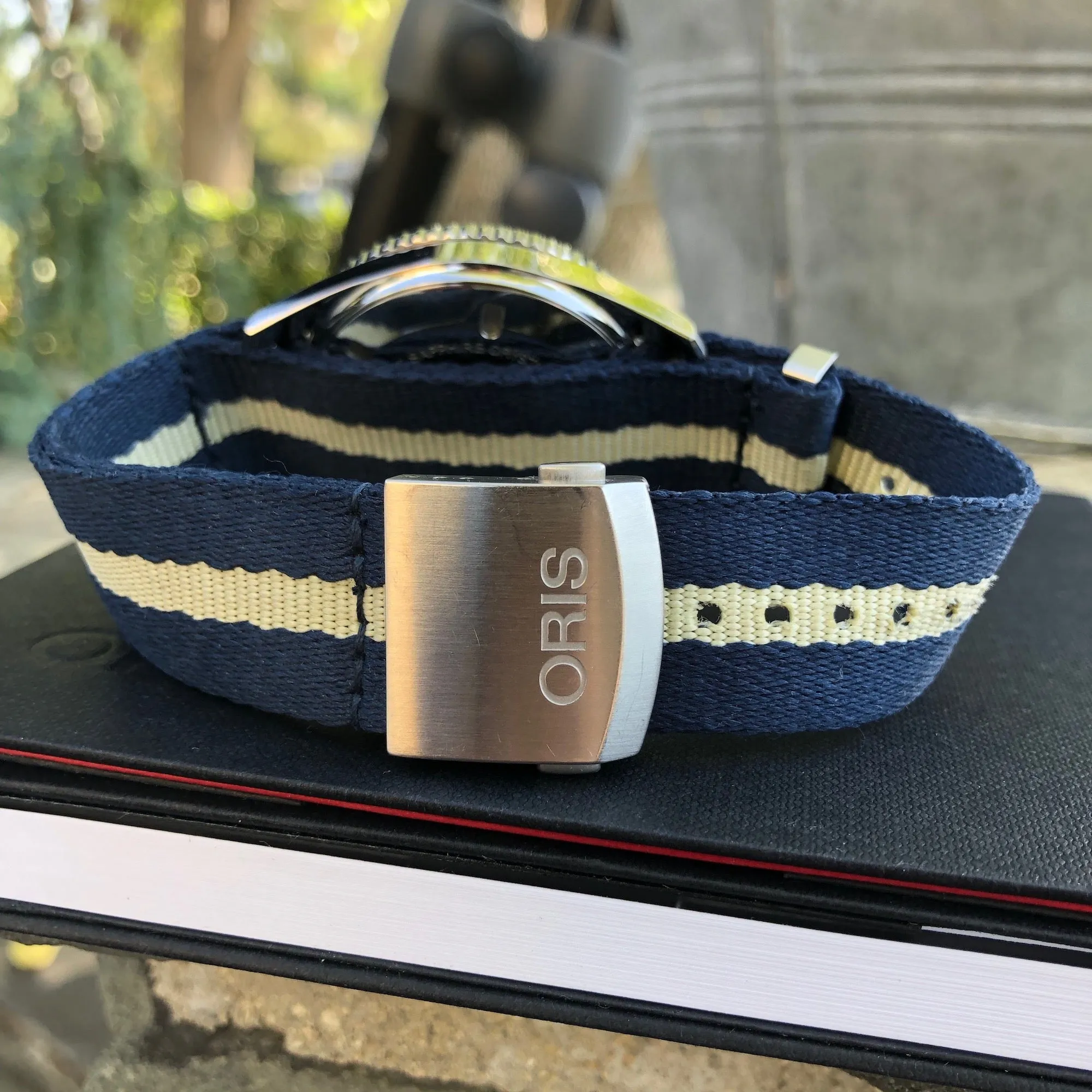 Oris Heritage Divers 65 73377204055 NATO Strap Automatic 42mm Wristwatch