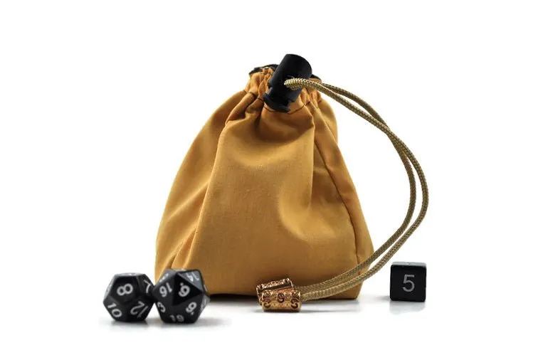 Ornate Bee Key Dice Bag