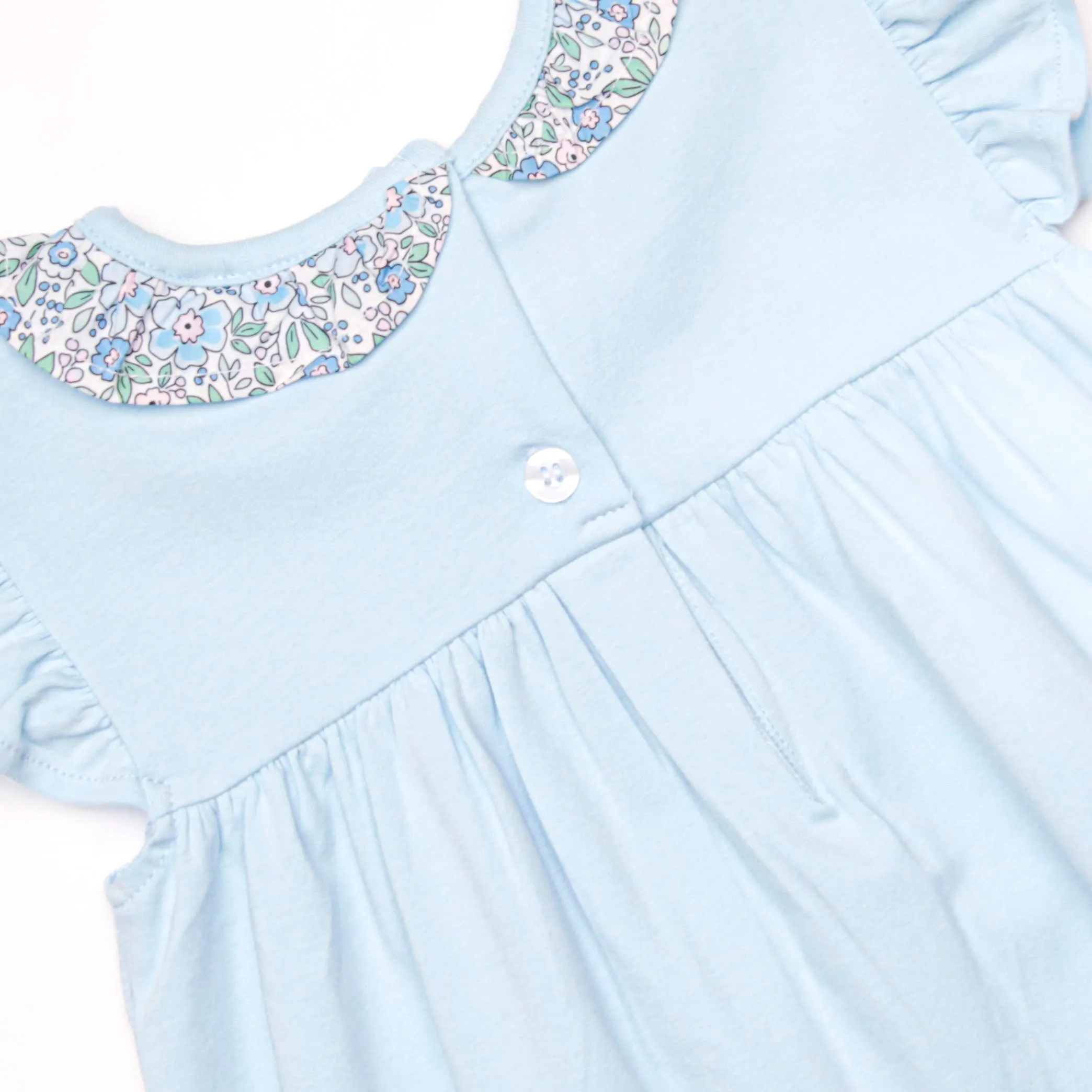 Packed and Prepared Applique Dress, Blue