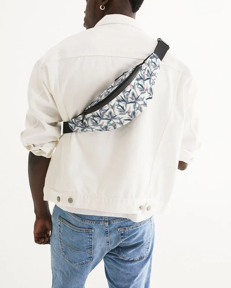Painted Leaves Crossbody Sling Bag