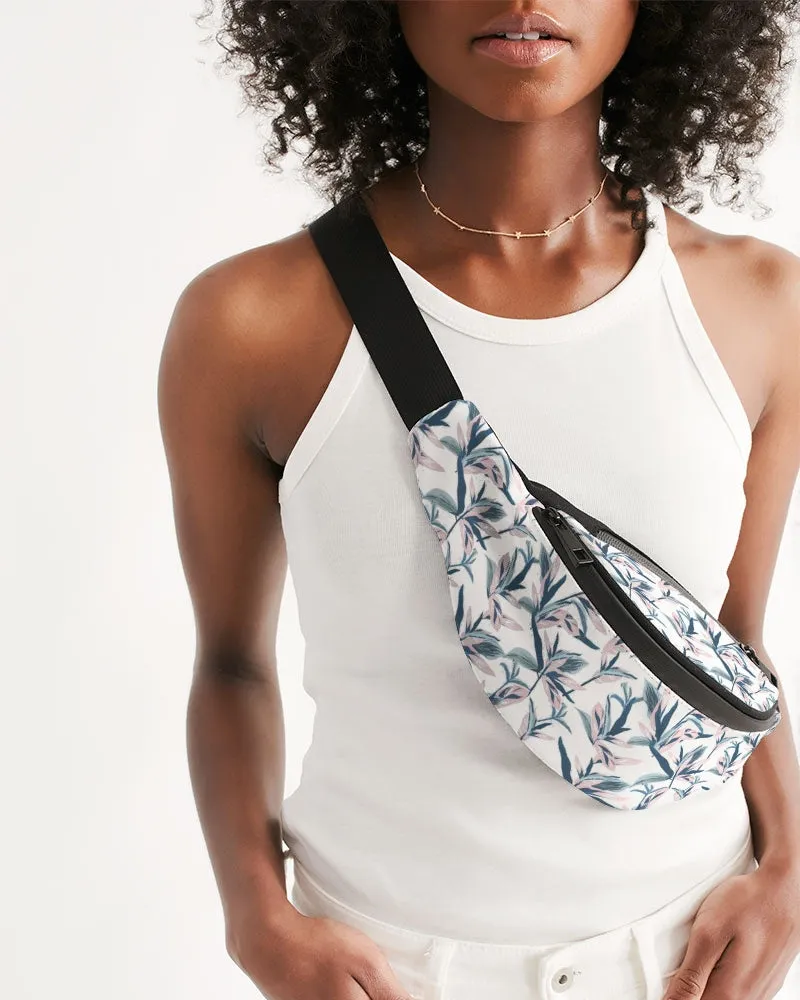 Painted Leaves Crossbody Sling Bag