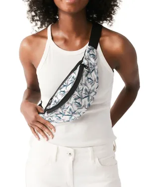 Painted Leaves Crossbody Sling Bag